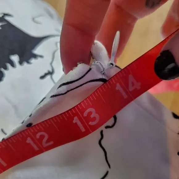 Ralph Lauren Black Label Black White Floral Flare Full Knee Length Skirt - Picture 9 of 10